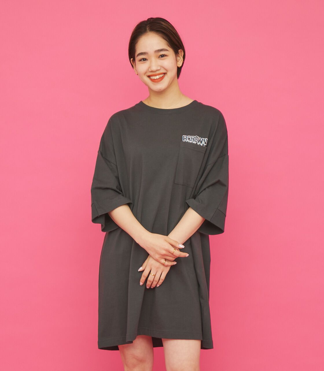 RODEO CROWNS「0528 R LOGO ワンピース」|ワンピース|