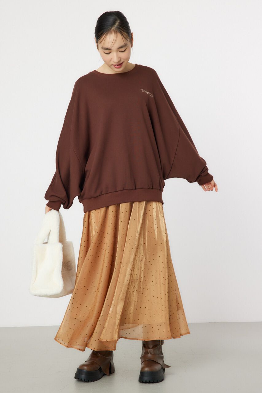 RODEO CROWNS「ドルマンバックロゴスウェット」|パーカー|