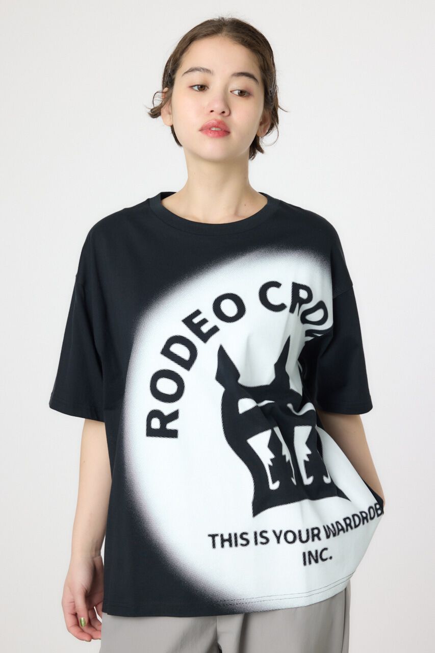RODEO CROWNS「クラウン ハーフトーン Tシャツ」|Tシャツ・カットソー|