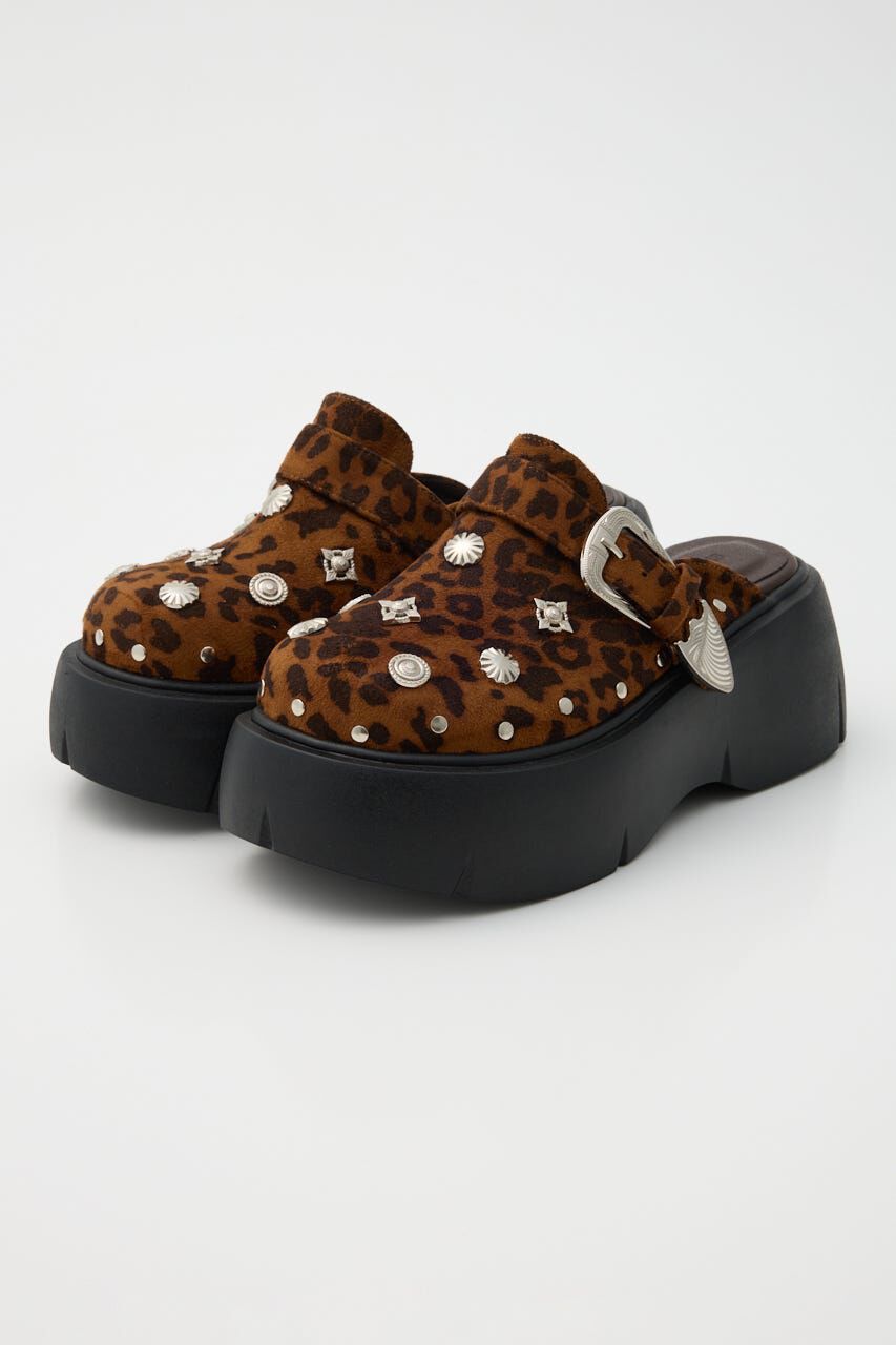 RODEO CROWNS「スタッズサボ」|その他|柄BRN5