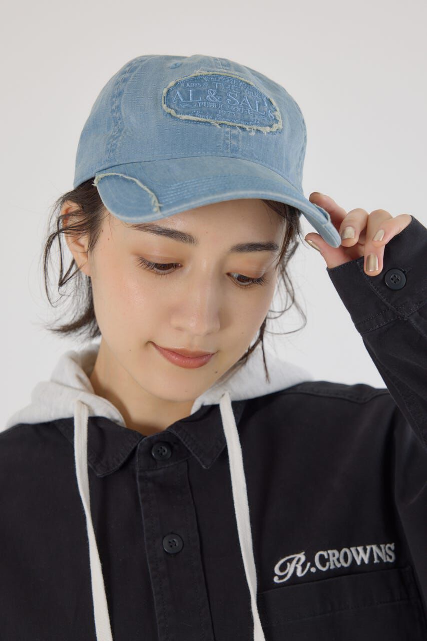 RODEO CROWNS「ダメージパッチカラーキャップ」|その他|