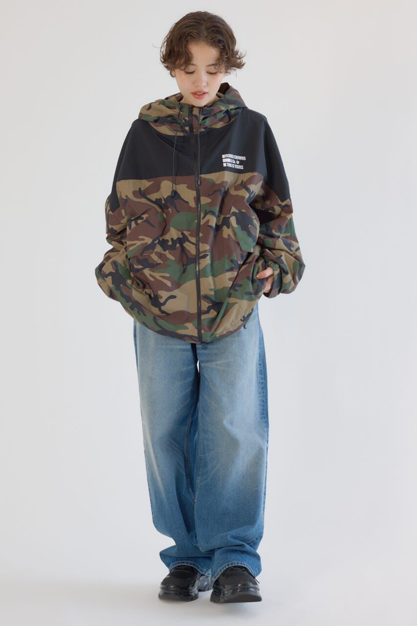 RODEO CROWNS「(UNISEX)RCSワイドマウンテンパーカー」|ブルゾン・スタジャン|