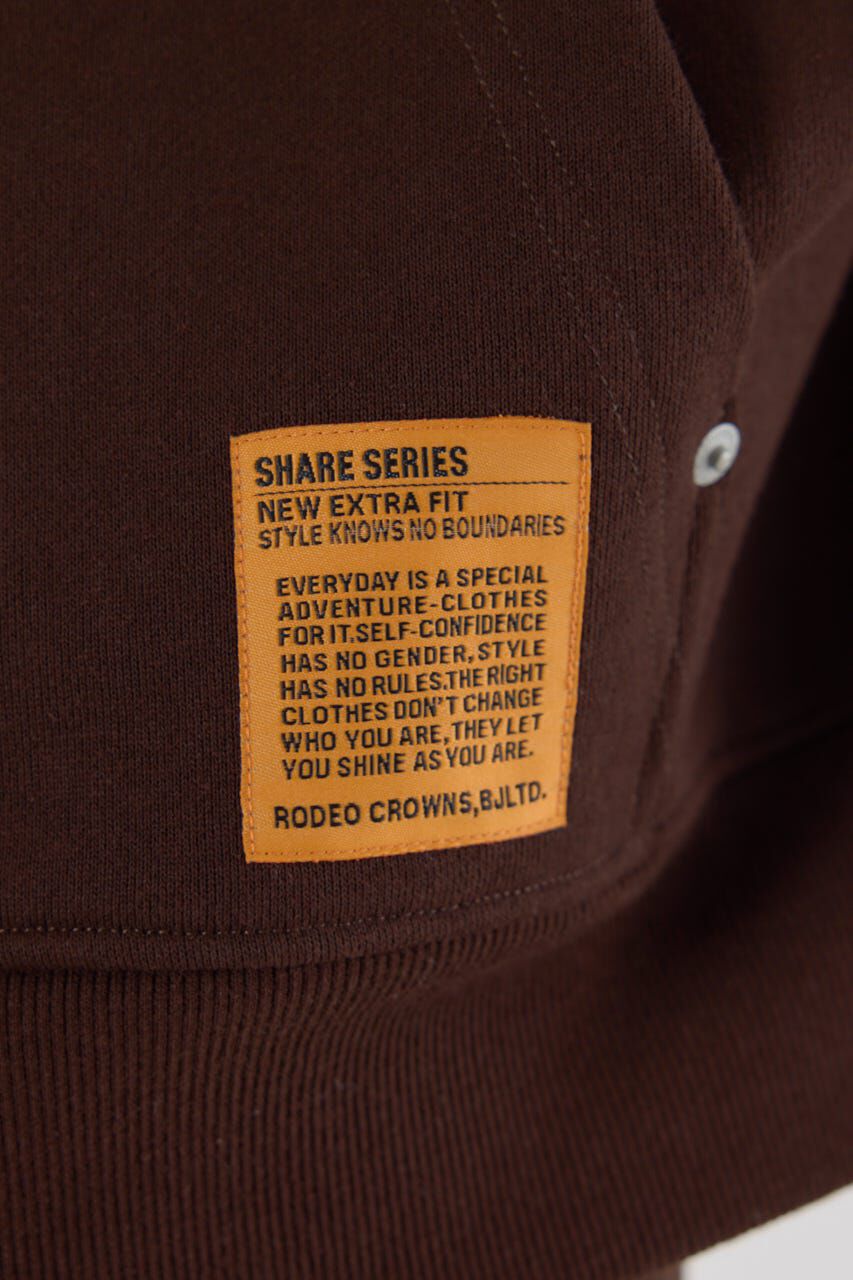 RODEO CROWNS「SHARE Wジップ パーカー」|パーカー|