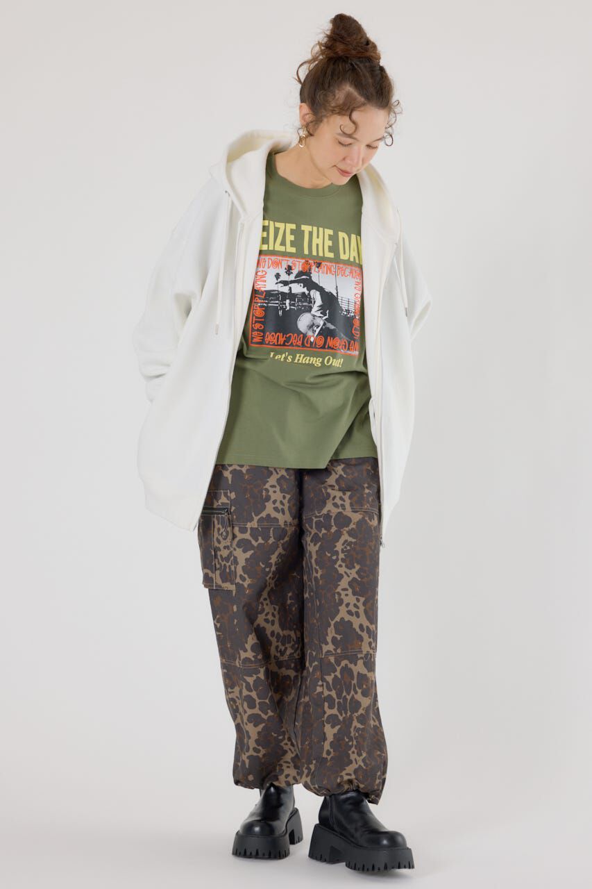 RODEO CROWNS「エンボスBIG ZIPパーカー」|パーカー|