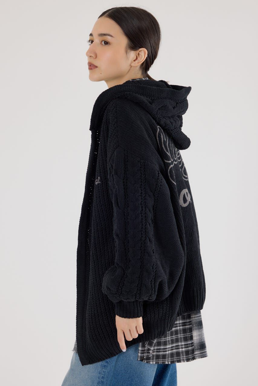 RODEO CROWNS「モールニットトッパーカーディガン」|カーディガン|