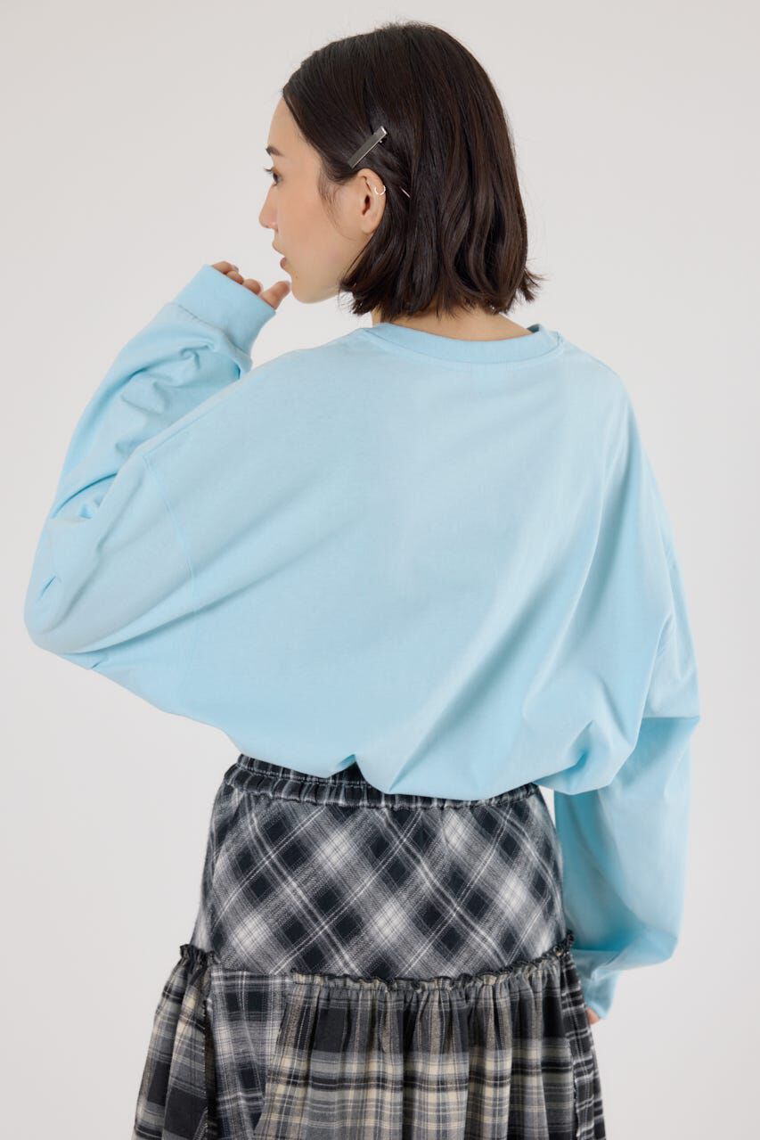 RODEO CROWNS「embroidery collegeロング Tシャツ」|Tシャツ・カットソー|