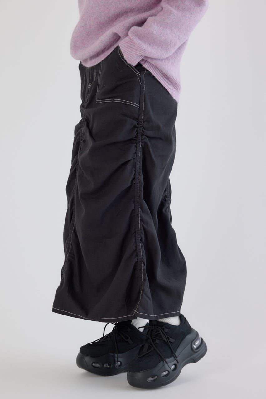 RODEO CROWNS「シャーリングマキシスカート」|スカート|