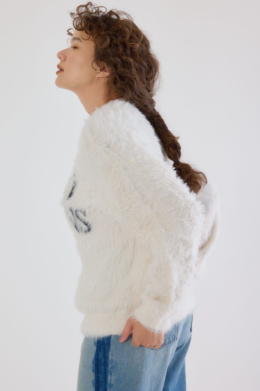 RODEO CROWNS「シャギーロゴニットトップス」|ニット・セーター|