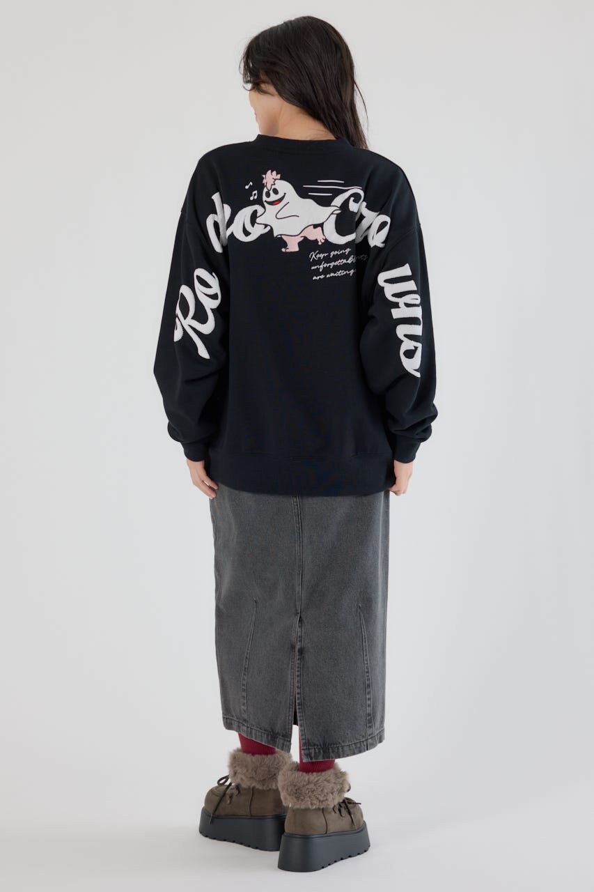 RODEO CROWNS「GHOST BEAR スウェットトップス」|パーカー|