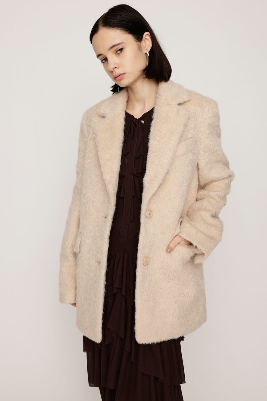 SLY「SHAGGY TAILORED ジャケット」|その他|L/BEG1