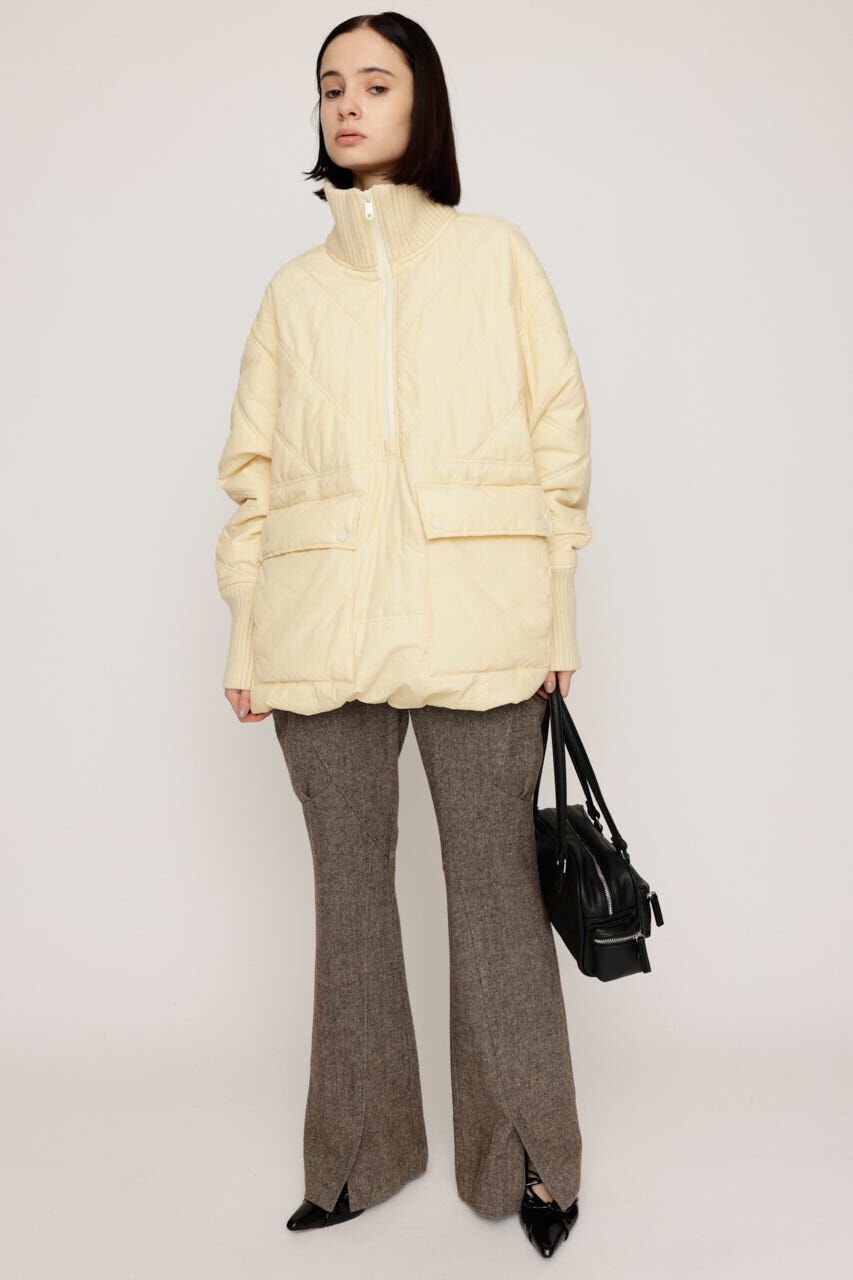 SLY「QUILTING STAND NYLON PULLOVER」|ブルゾン・スタジャン|