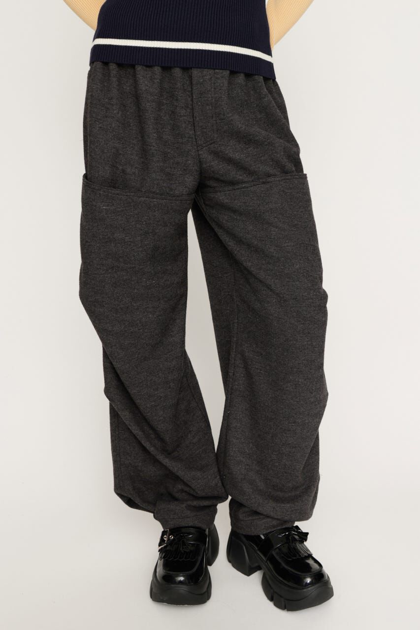 SLY「TUCK CARGO パンツ」|その他|L/BLK1