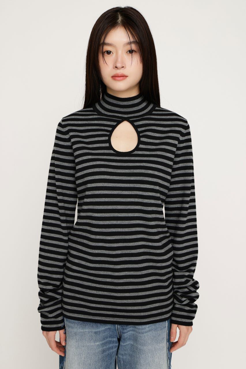 SLY「H／N KNIT チュニック」|ニット・セーター|