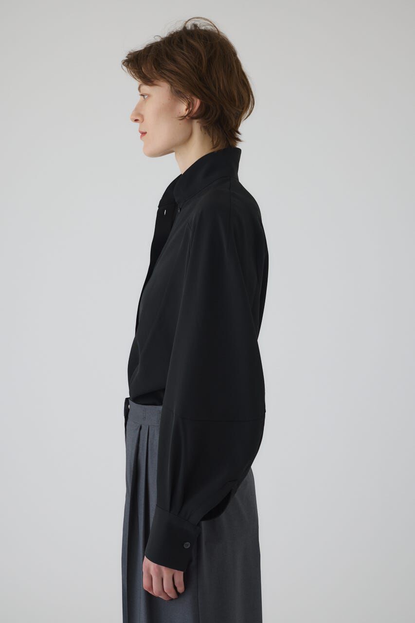 RIM.ARK 「Stand collar volume blouse」|シャツ・ブラウス|