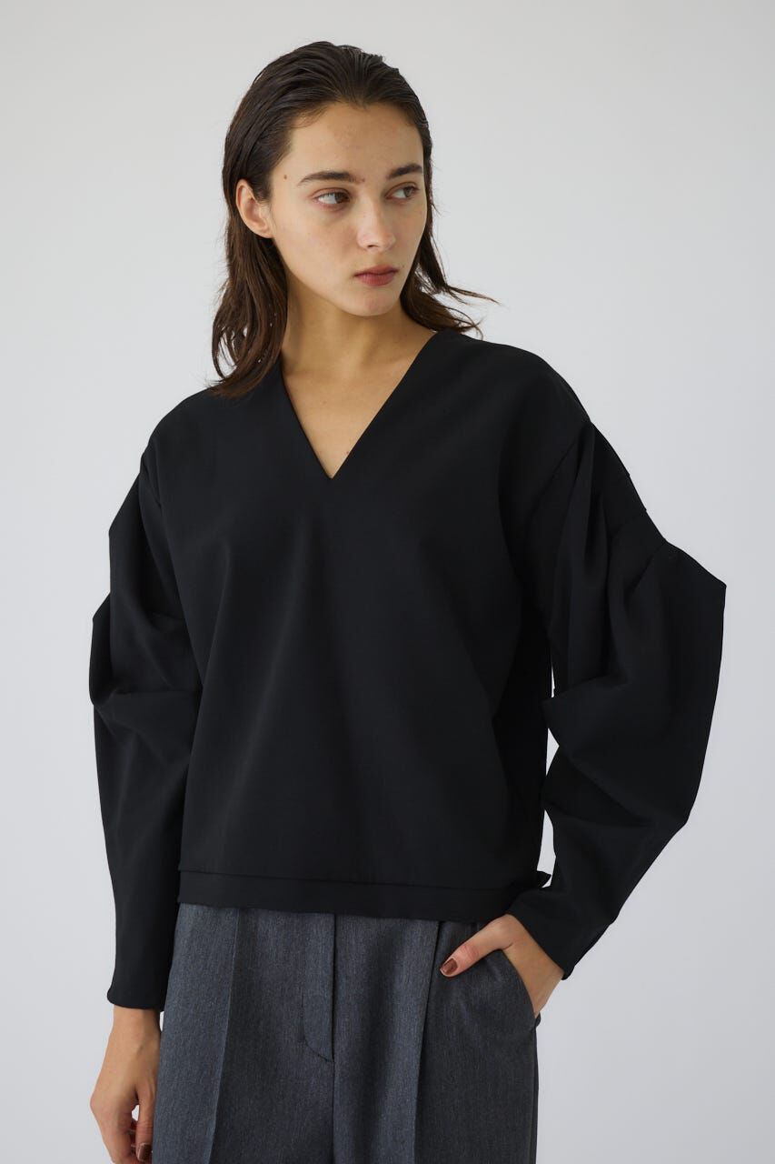 RIM.ARK 「Volume sleeve v-neck PO」|Tシャツ・カットソー|