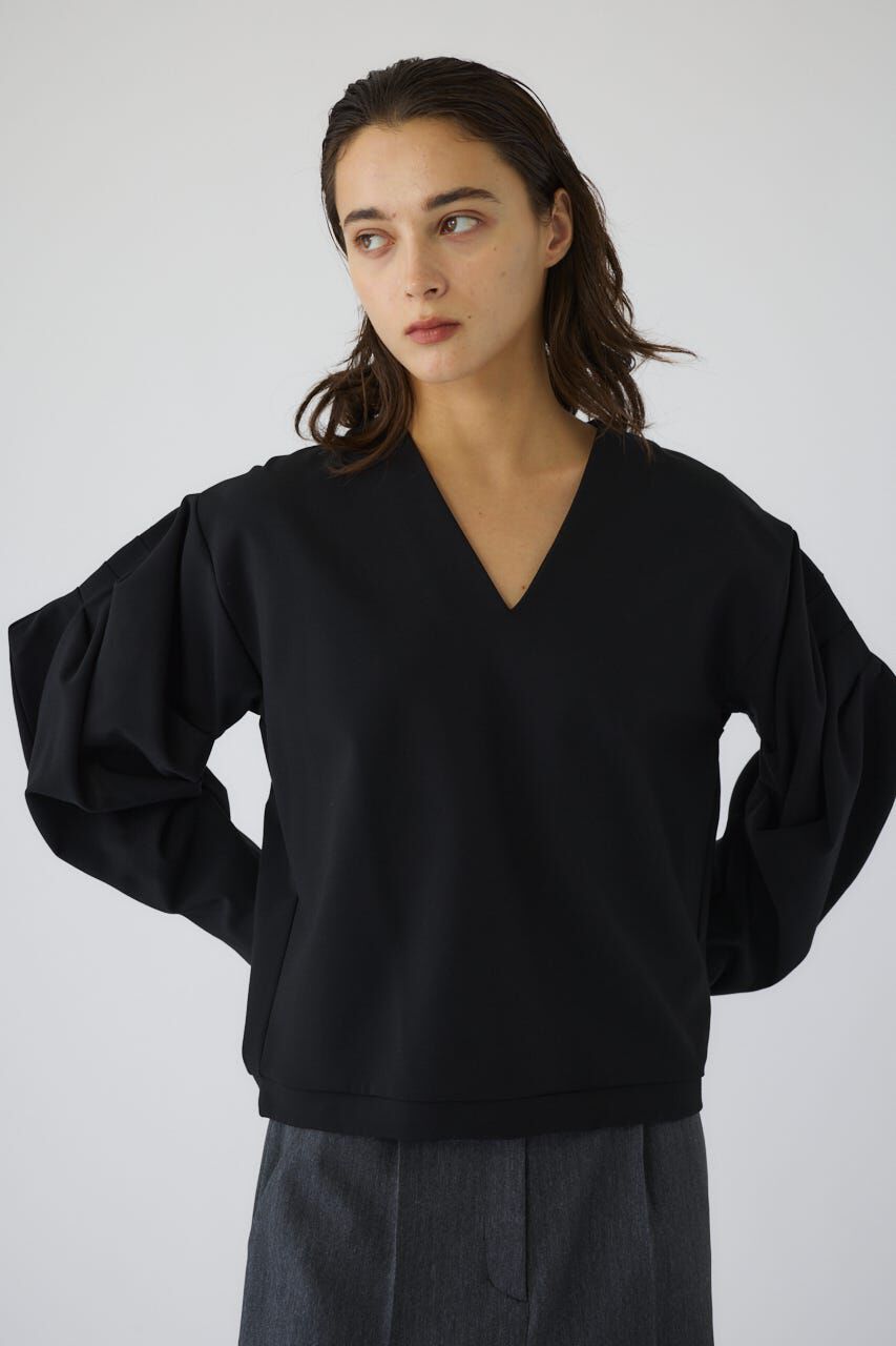 RIM.ARK 「Volume sleeve v-neck PO」|Tシャツ・カットソー|