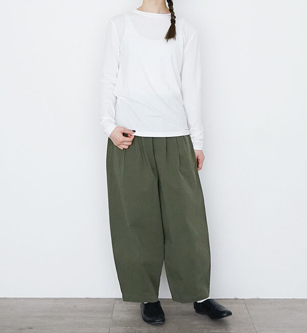 オローネ「マイアンダーカットソー」|Tシャツ・カットソー|