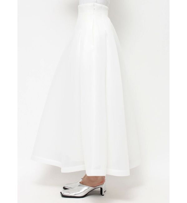 ELENDEEK「MESH BONDING FLARED SK」|スカート|