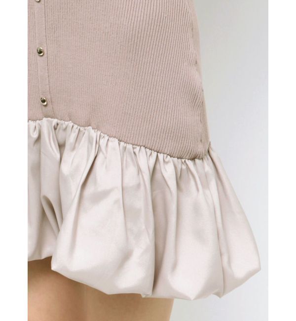 RESEXXY「ヘムドッキングミニニットワンピース」|ワンピース|