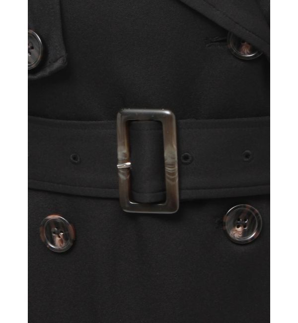 RESEXXY「サイドプリーツトレンチコート」|トレンチコート|