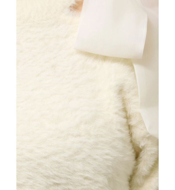 dazzlin「ワンショルミニシャギーニットトップス」|ニット・セーター|