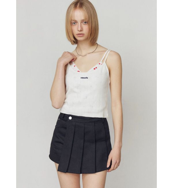 EMODA「アイレットレイヤードキャミソール」|キャミソール|