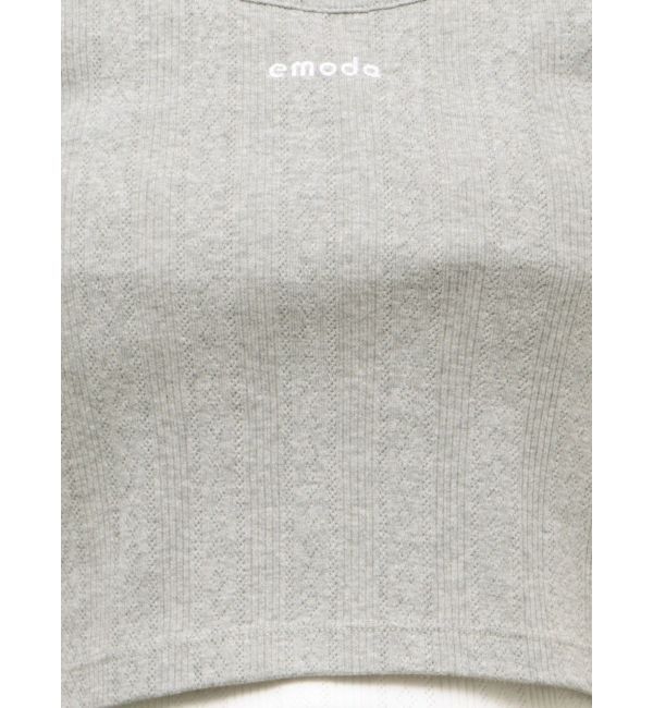 EMODA「アイレットレイヤードキャミソール」|キャミソール|