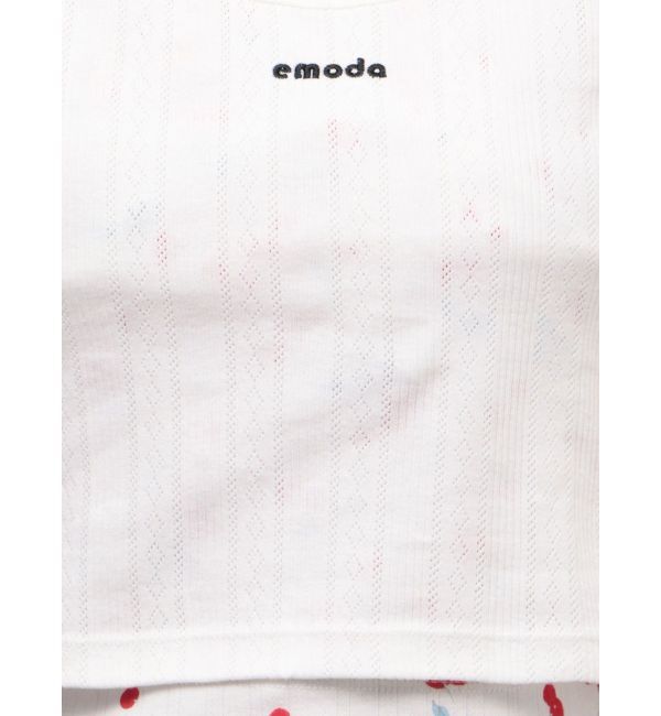 EMODA「アイレットレイヤードキャミソール」|キャミソール|