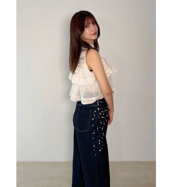MERCURYDUO「ラッフルティアードブラウス」|シャツ・ブラウス|