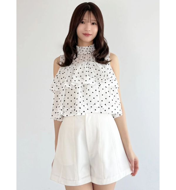 MERCURYDUO「ラッフルティアードブラウス」|シャツ・ブラウス|