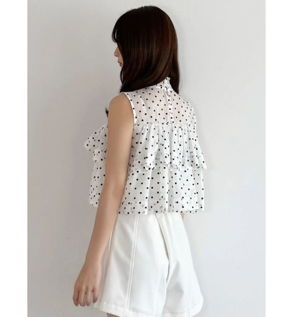 MERCURYDUO「ラッフルティアードブラウス」|シャツ・ブラウス|