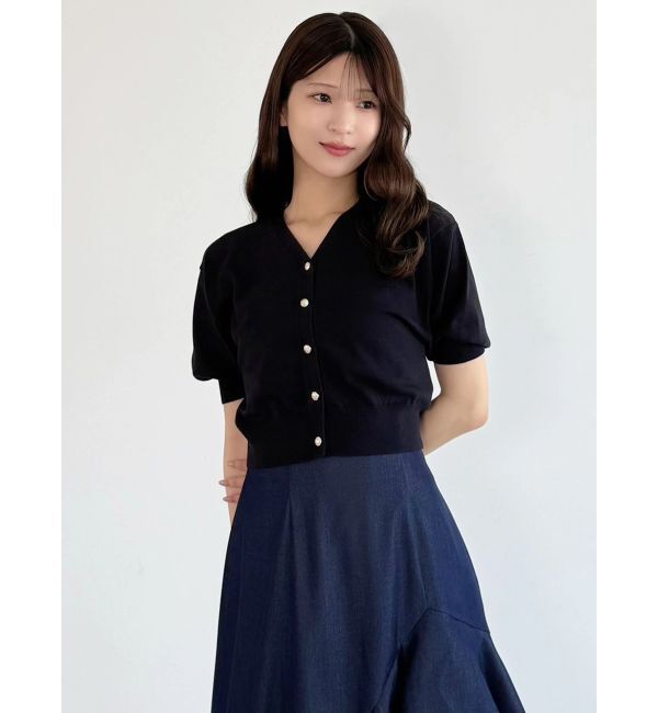 MERCURYDUO「スカーフ付きトップス」|ニット・セーター|