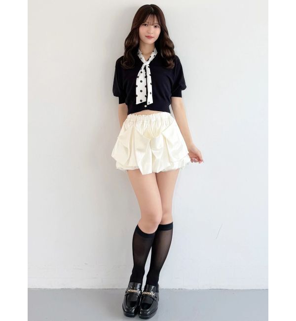 MERCURYDUO「スカーフ付きトップス」|ニット・セーター|