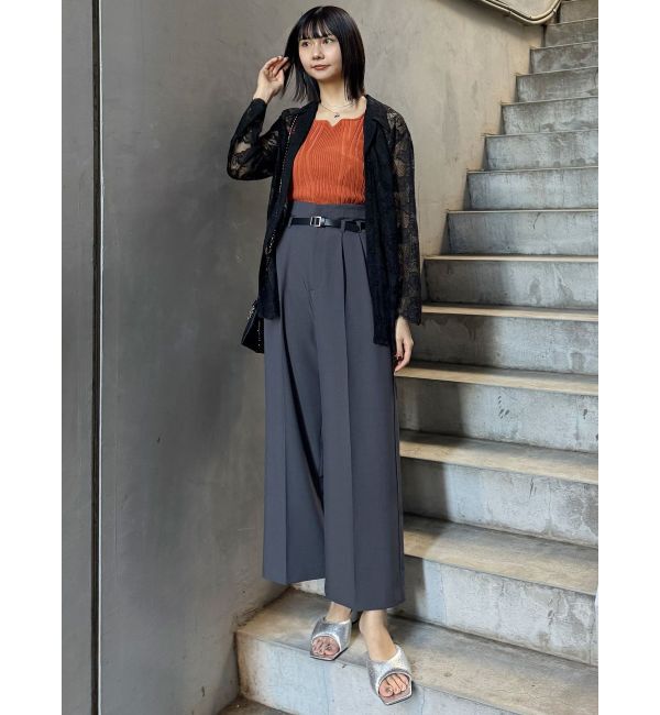 MURUA「メタリックパフミュール」|パンプス|