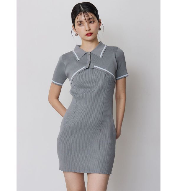 MURUA「2wayボレロライクポロワンピース」|ワンピース|