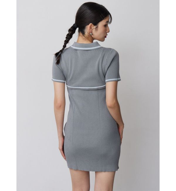 MURUA「2wayボレロライクポロワンピース」|ワンピース|