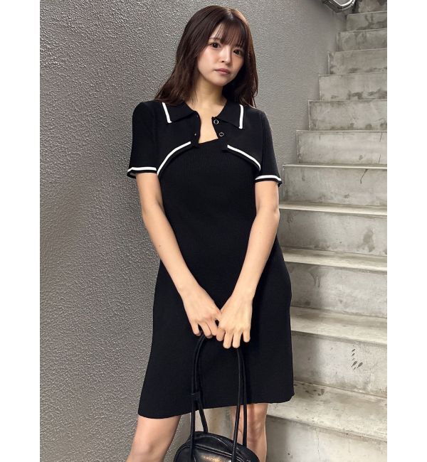 MURUA「2wayボレロライクポロワンピース」|ワンピース|