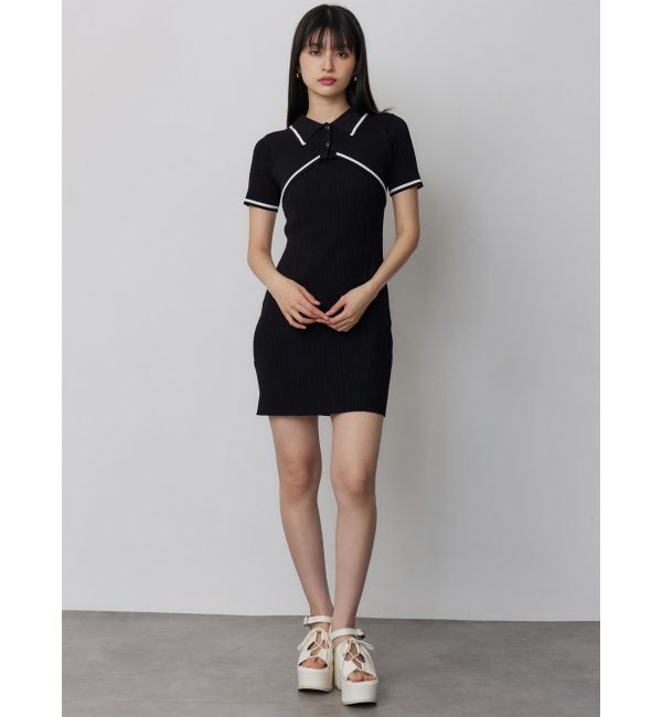 MURUA「2wayボレロライクポロワンピース」|ワンピース|