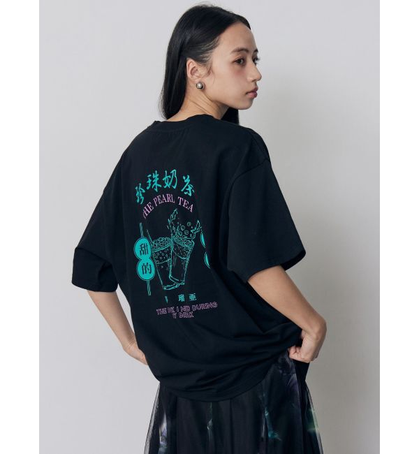 MURUA「タピオカショップTシャツ」|Tシャツ・カットソー|