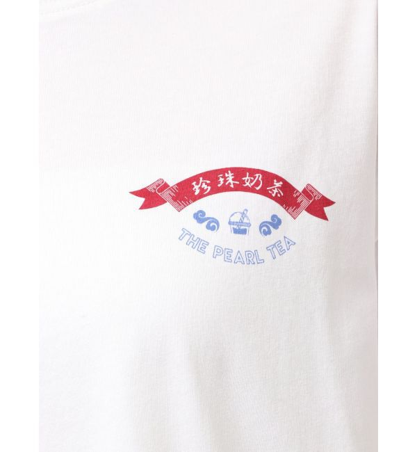 MURUA「タピオカショップTシャツ」|Tシャツ・カットソー|