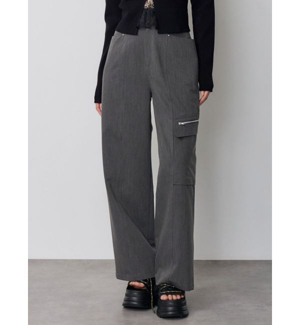 MURUA「サイドポケットZIPパンツ」|その他|ライトグレー