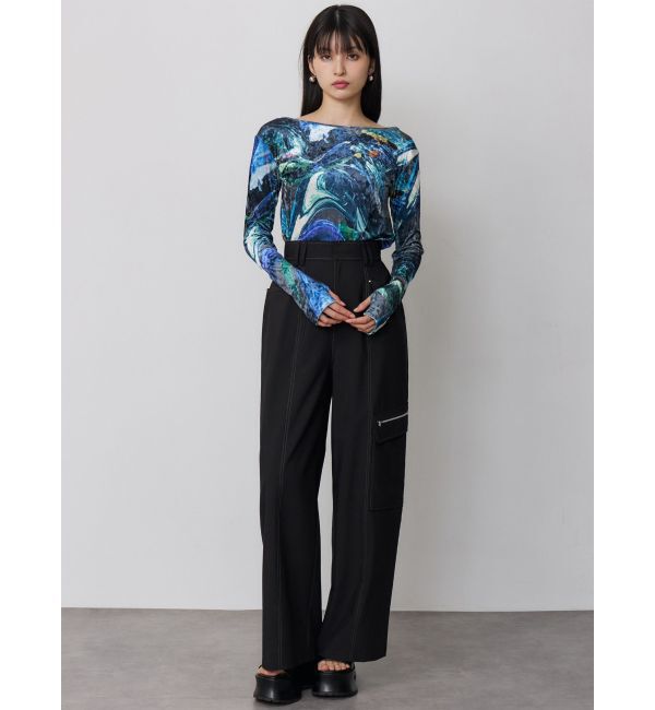 MURUA「サイドポケットZIPパンツ」|その他|