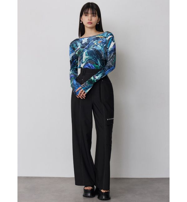 MURUA「サイドポケットZIPパンツ」|その他|