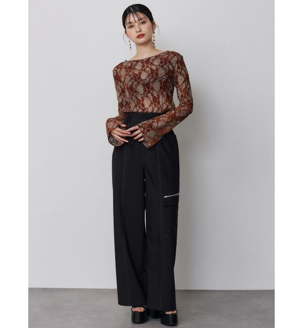 MURUA「サイドポケットZIPパンツ」|その他|