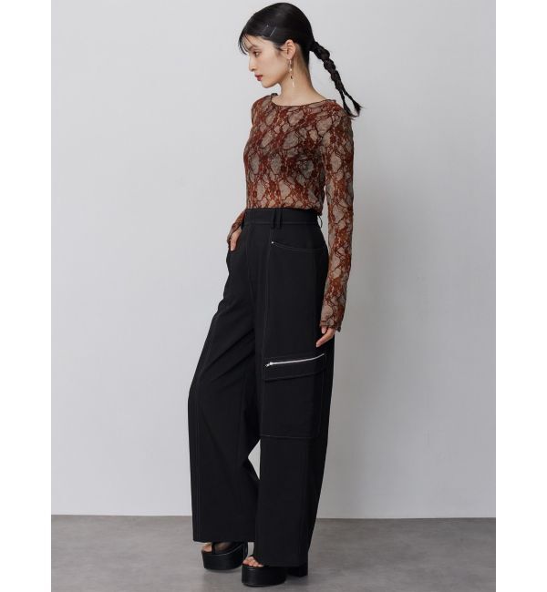 MURUA「サイドポケットZIPパンツ」|その他|