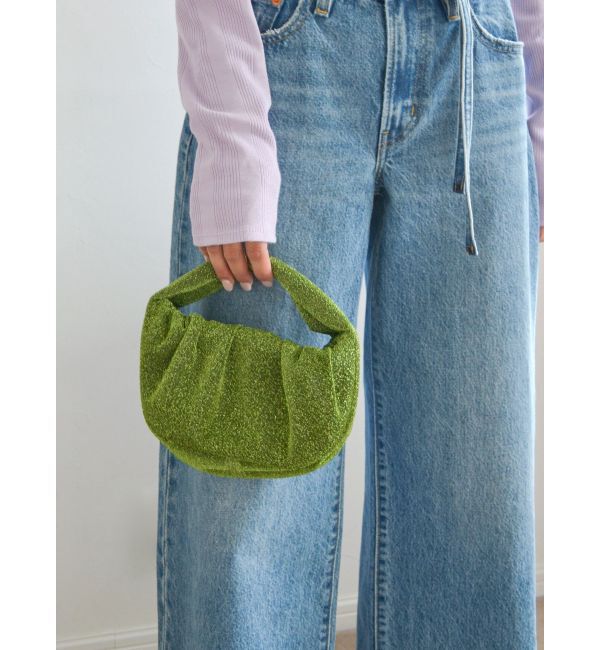 Ungrid「ギャザーハンドバッグ」|ハンドバッグ|