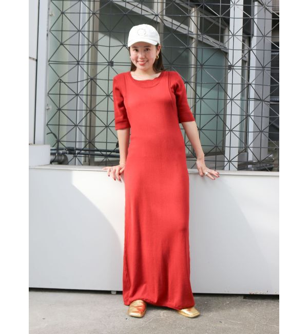 Ungrid「レイヤードニットワンピース」|ワンピース|