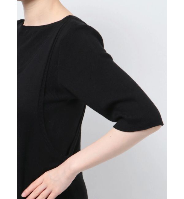 Ungrid「レイヤードニットワンピース」|ワンピース|