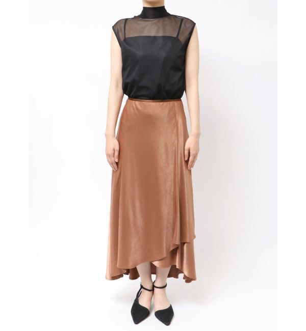 LAGUNAMOON「クロスレイヤードナロースカート」|スカート|