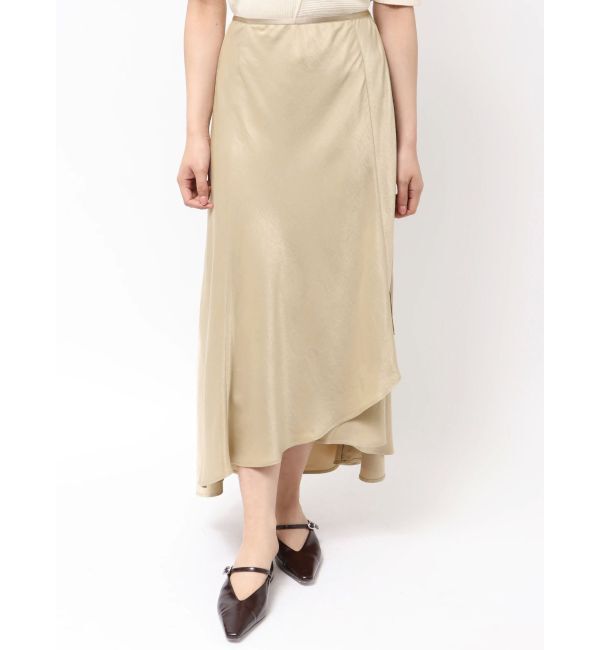 LAGUNAMOON「クロスレイヤードナロースカート」|スカート|